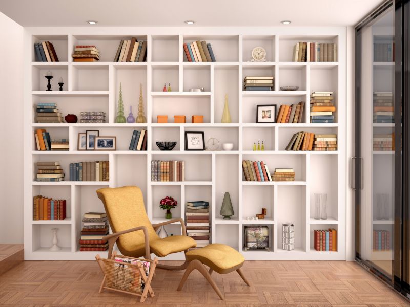 Built In Bookcase Installation in Greensboro, NC