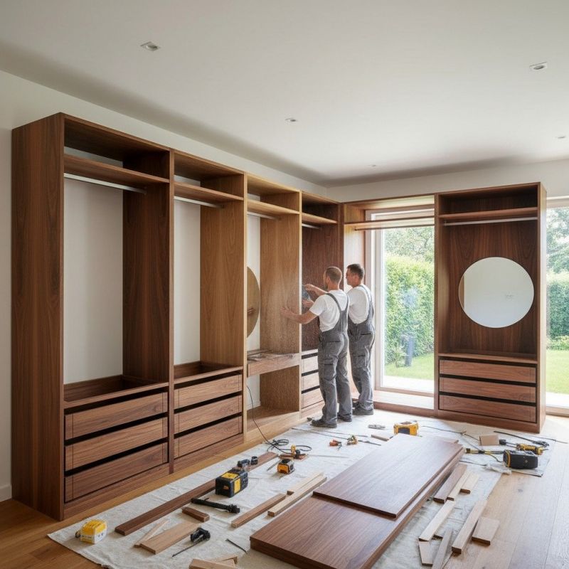 Built In Bookshelves Installation in Annapolis, MD